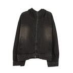 3TAP復古做舊牛仔連帽外套 / 2色