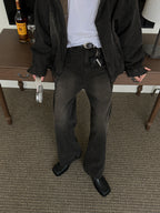 3TAP復古做舊牛仔褲 / 2色