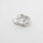 316L Triple Surgical Steel Ring / 2色
