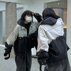 街頭 漸層 水洗 牛仔 外套