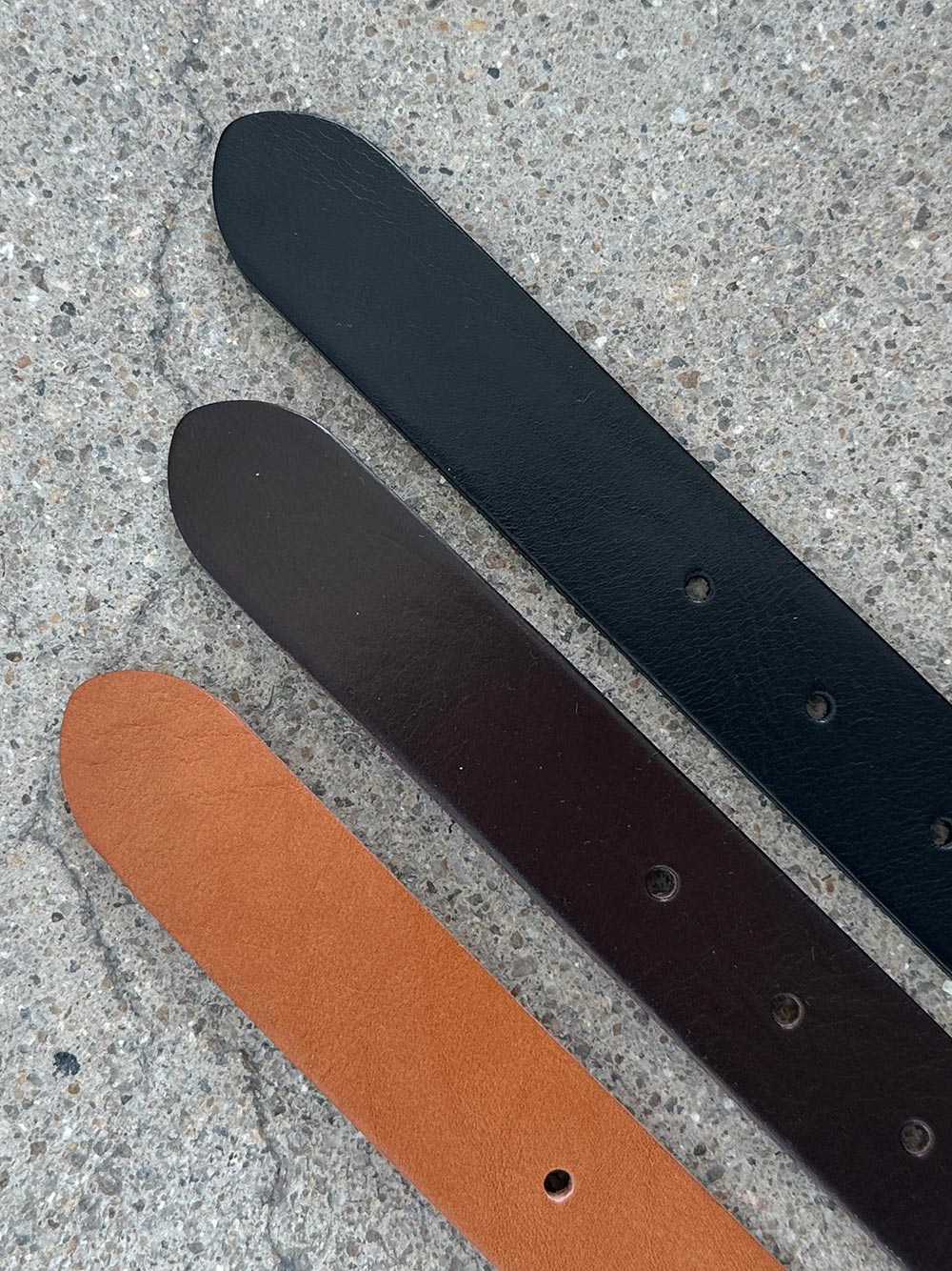 30mm Italian Genuine Leather Belt / 3色