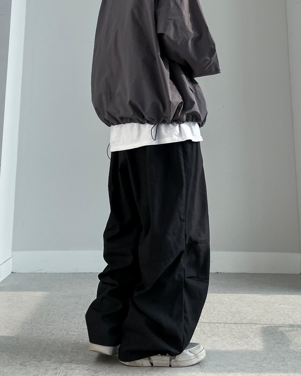 斜紋布 降落傘 氣球 工裝 長褲 / 5色