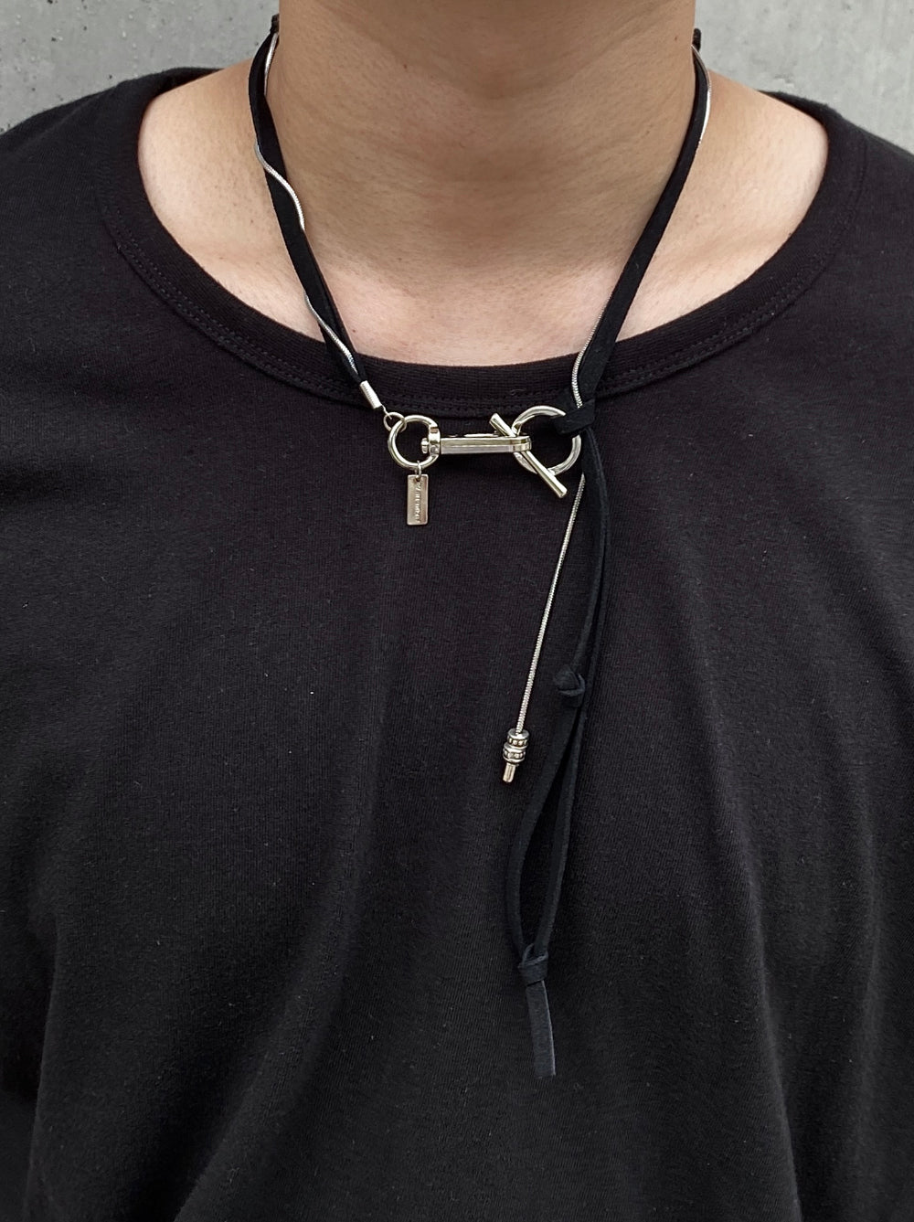 Minimalist Twine Circle Necklace