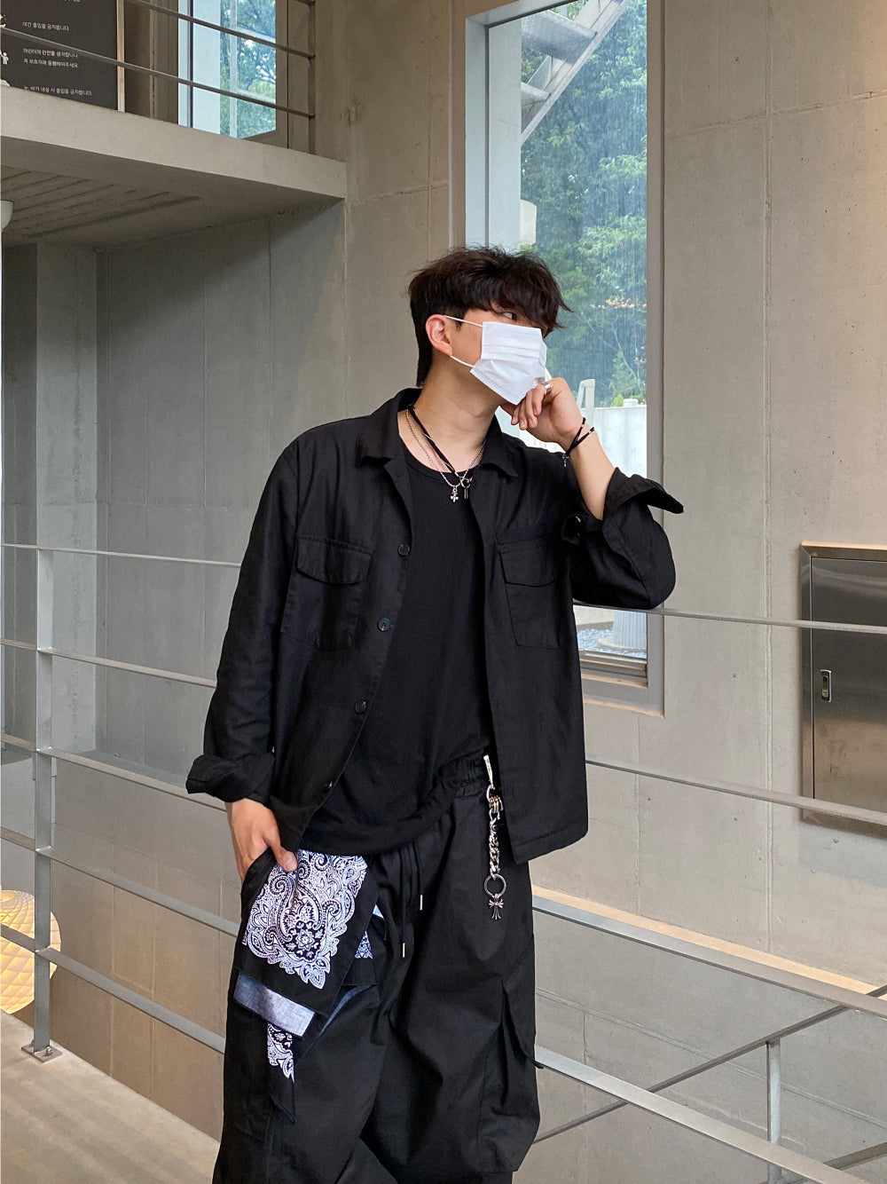 Minimalist Twine Circle Necklace