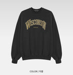 WISCONSIN 顏料染 大學T / 2色