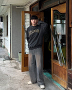 WISCONSIN 顏料染 大學T / 2色