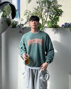 WISCONSIN 顏料染 大學T / 2色