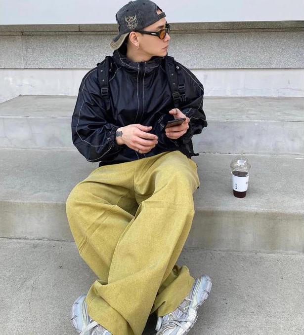 美式 復古 破壞 不收邊 刺繡 老帽 / 4色