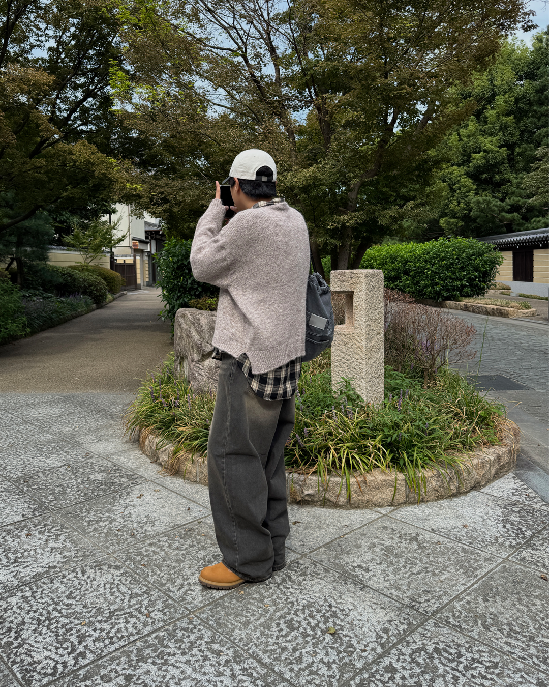 水洗 牛仔 側背 後背 兩用包