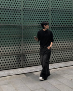 羅紋 亨利領 長袖 針織衫 / 5色