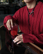 簡約 羅紋 圓領 針織 上衣 / 6色