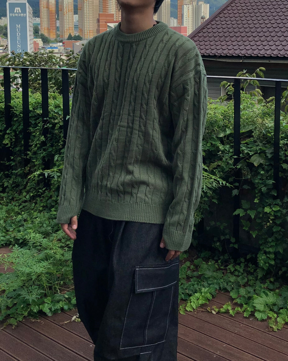 簡約 羅紋 圓領 針織 上衣 / 6色