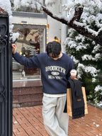 BROOKLYN 圓領 羊毛 針織 毛衣 / 6色