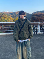 燈芯絨 刷毛 連帽 外套 / 3色