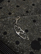 Hollow Skeleton Metal Keychain