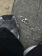 Hollow Skeleton Metal Keychain