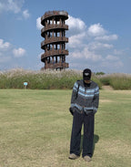 北歐風 圓領 開襟 針織衫 / 3色