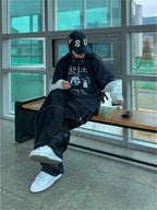 ISSUES 假兩件 微破壞 分層 長袖上衣 / 2色