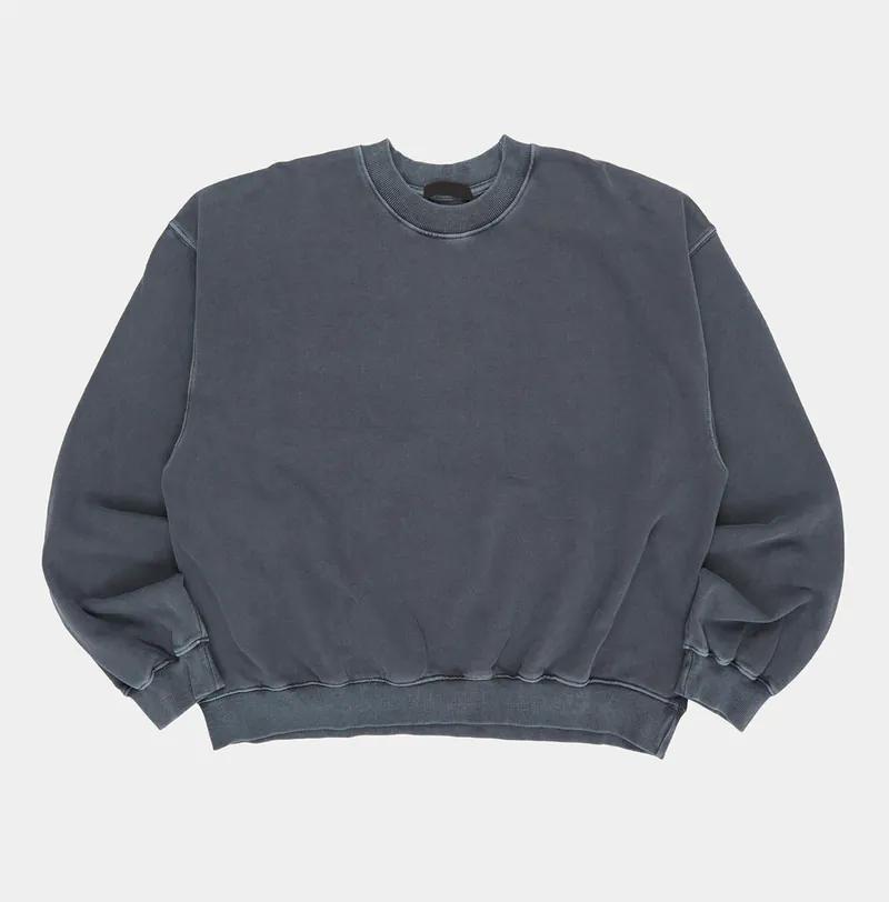 Premium 短寬 水洗 大學T / 4色