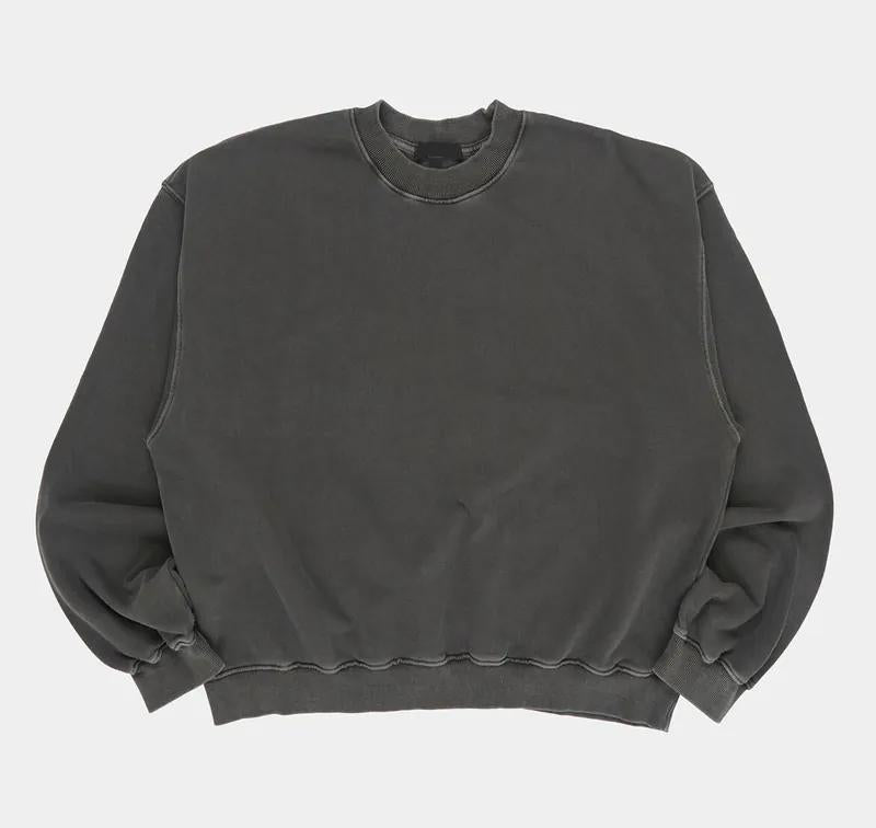 Premium 短寬 水洗 大學T / 4色