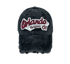 Orlando 仿舊 水洗 棒球帽 / 3色