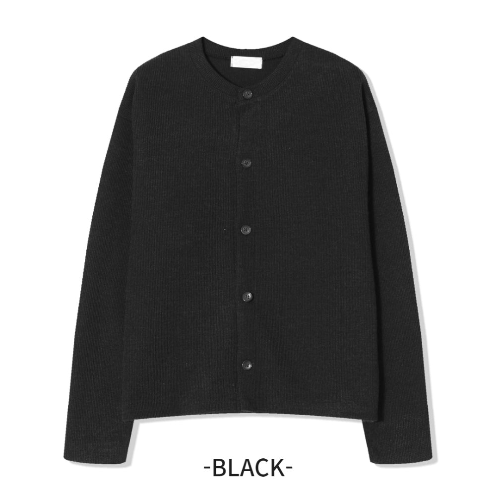 基本款 簡約 圓領 針織 開襟衫 / 10色