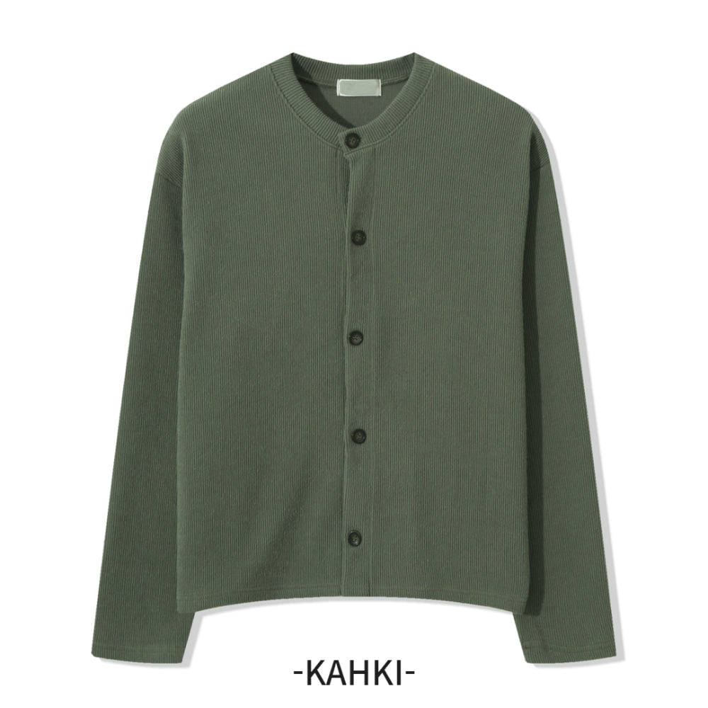 基本款 簡約 圓領 針織 開襟衫 / 10色