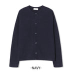 基本款 簡約 圓領 針織 開襟衫 / 10色