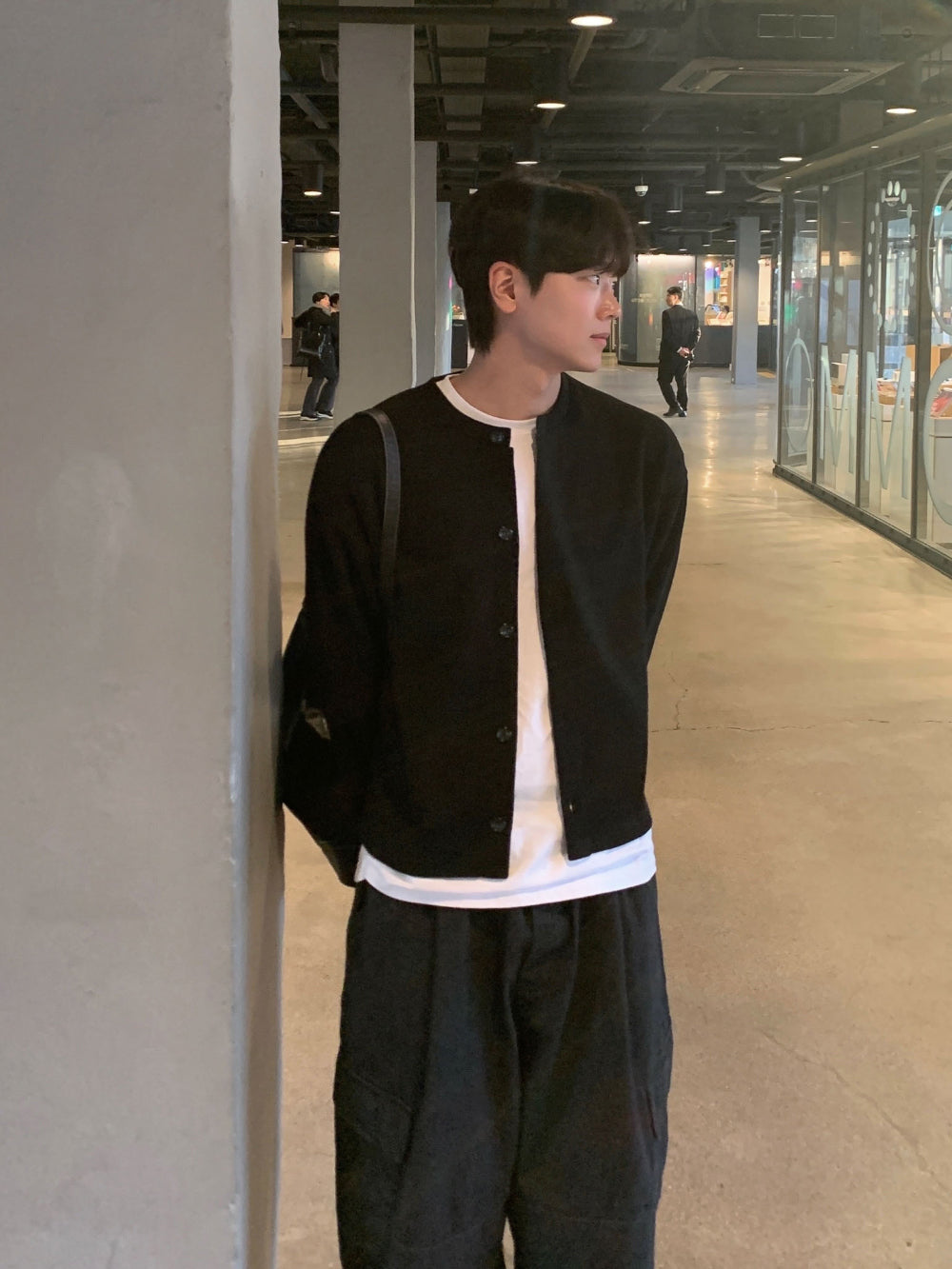 基本款 簡約 圓領 針織 開襟衫 / 10色