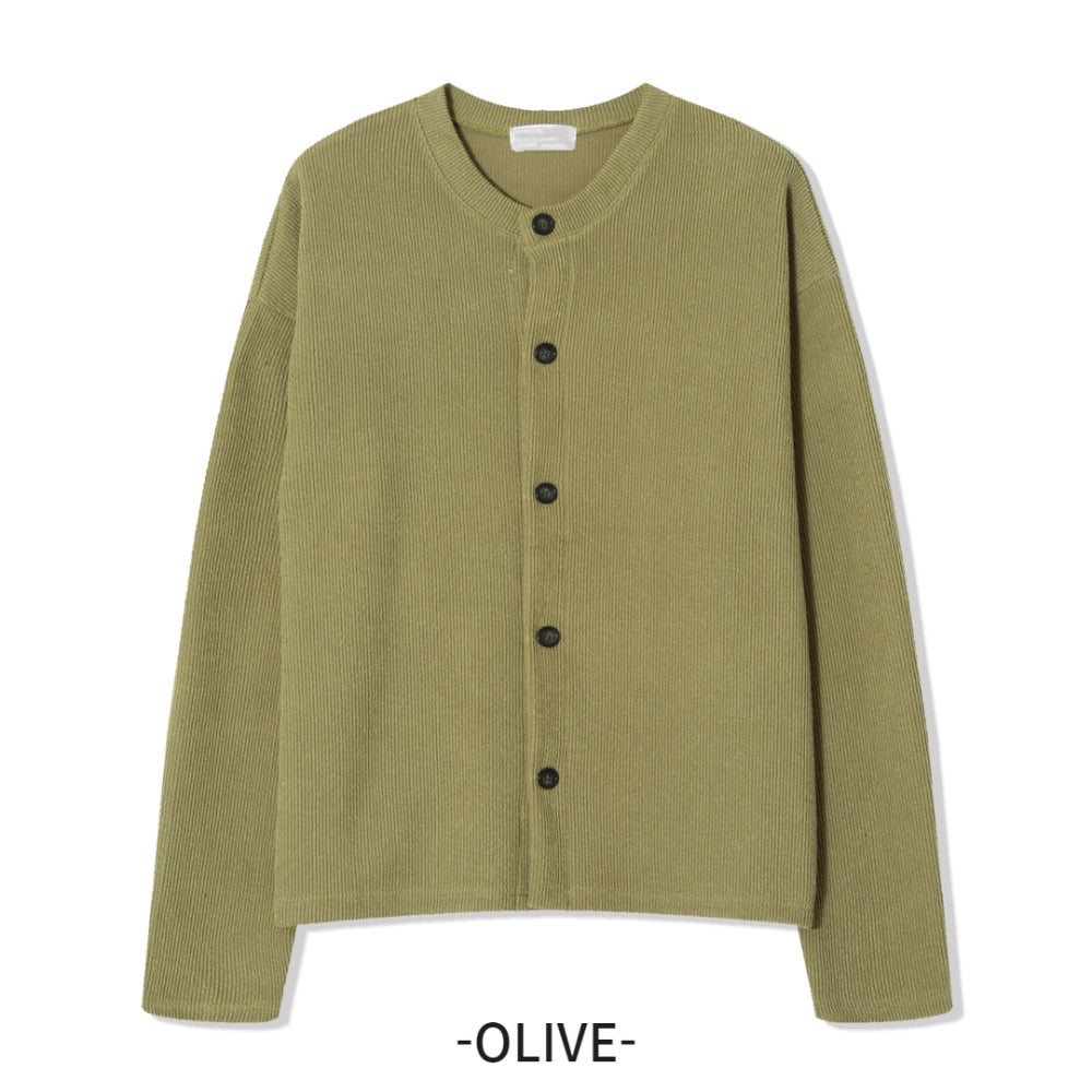 基本款 簡約 圓領 針織 開襟衫 / 10色