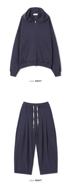 【可拆買】TXT崔然竣同款 慵懶 雙拉鍊 套裝 / 5色