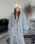 【可拆買】TXT崔然竣同款 慵懶 雙拉鍊 套裝 / 5色