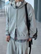 【可拆買】TXT崔然竣同款 慵懶 雙拉鍊 套裝 / 5色