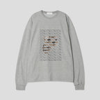 Meow 貓咪 滿版 寬鬆 長袖T / 3色