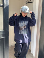 Meow 貓咪 滿版 寬鬆 長袖T / 3色