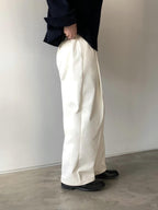 立體 褶皺 寬版 卡其褲 / 5色