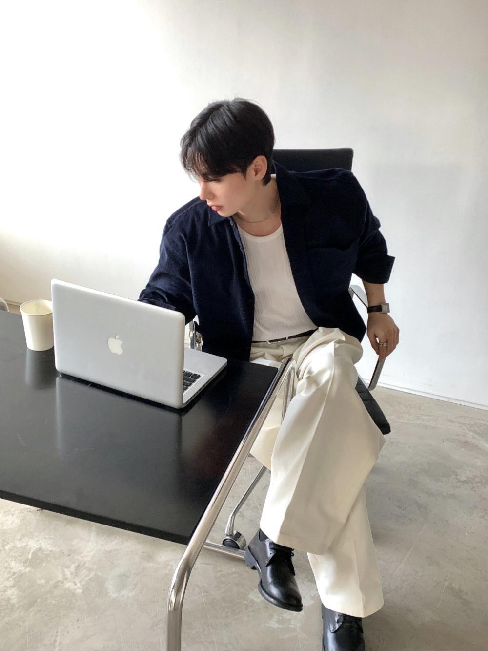 立體 褶皺 寬版 卡其褲 / 5色