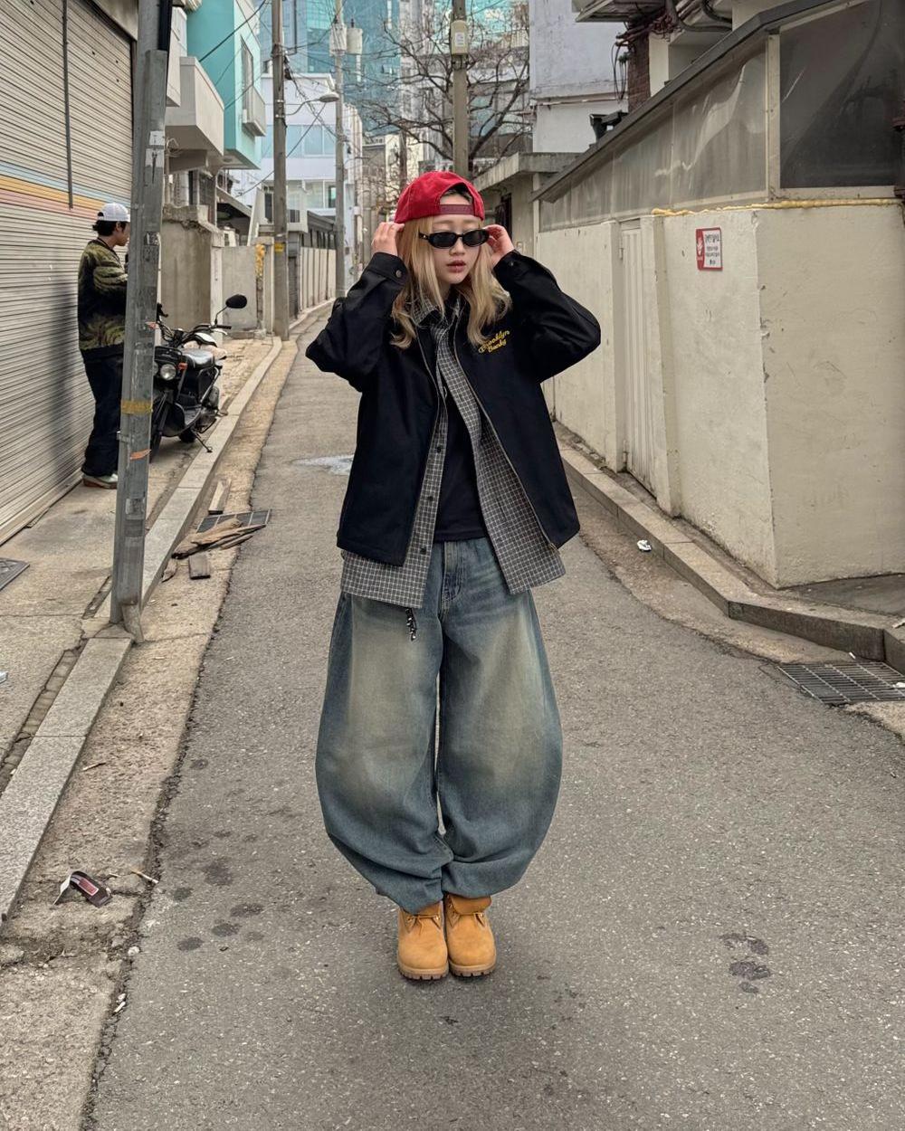 Blooklyn Lettering Cotton Jacket  / 3色