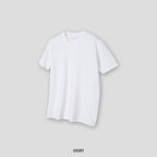 涼感 羅紋 合身 針織 短T / 10色