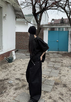 Boxy 寬短 簡約 俐落 短袖 上衣 / 3色