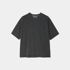 水洗 Boxy 寬短 簡約 俐落 短袖 上衣 / 3色