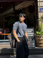 顏料水洗 短版 合身 莫蘭迪 短袖 上衣 / 7色