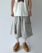 Paisley Strap D-Ring Keyring / 4色