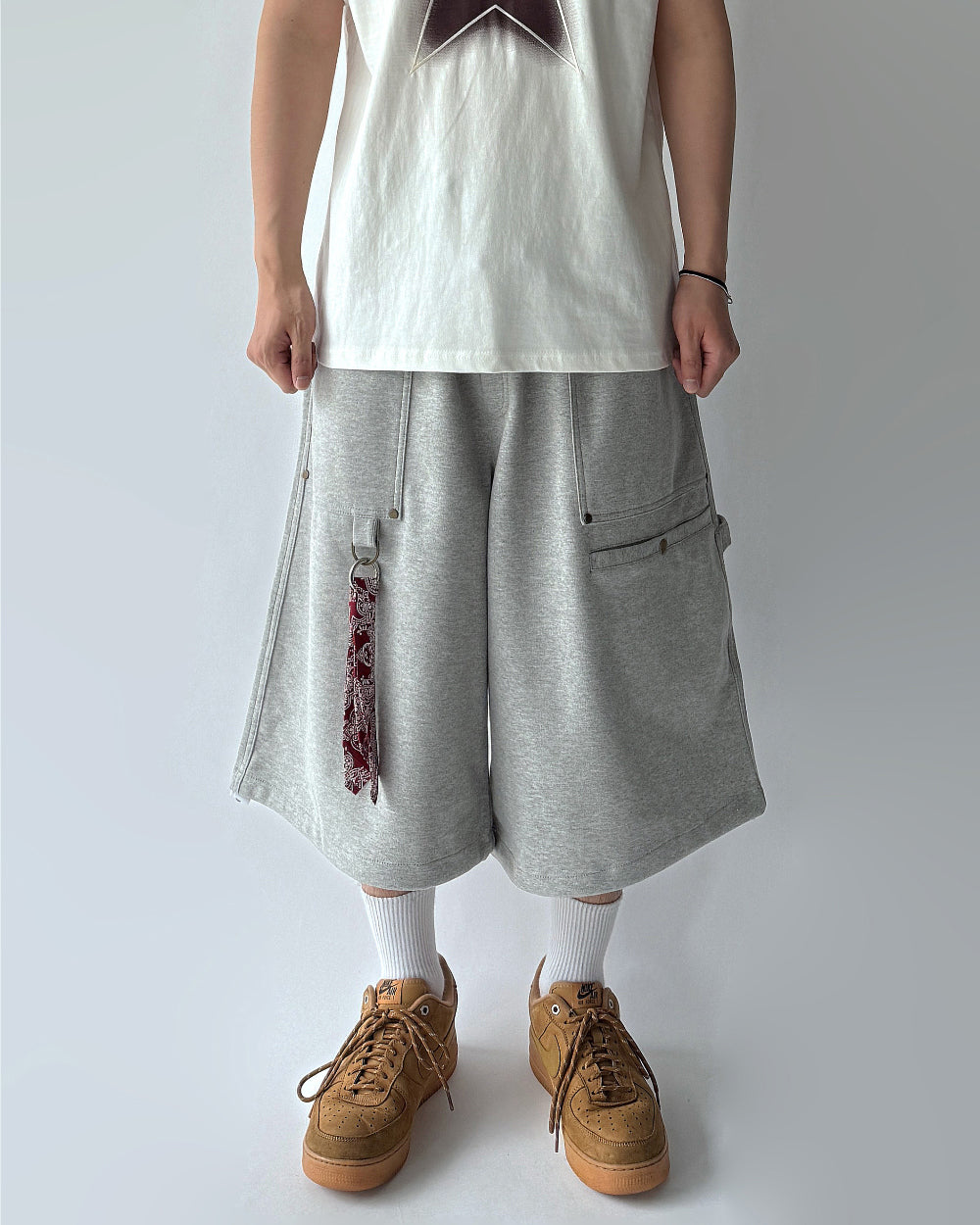 Paisley Strap D-Ring Keyring / 4色