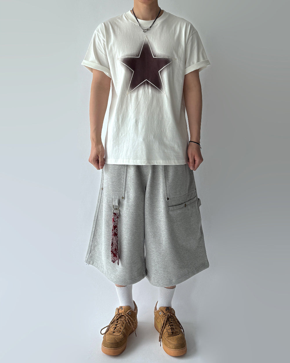 Paisley Strap D-Ring Keyring / 4色