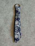 Paisley Strap D-Ring Keyring / 4色