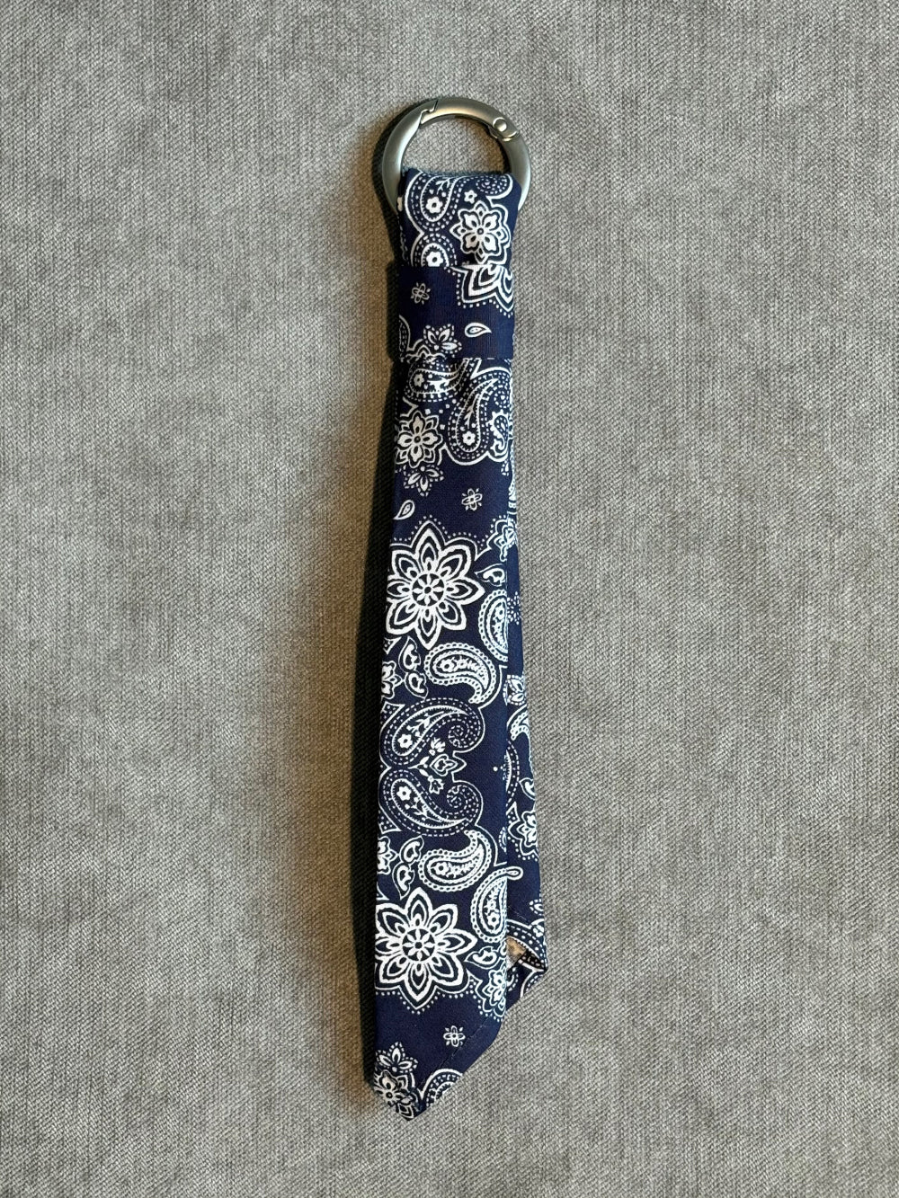 Paisley Strap D-Ring Keyring / 4色