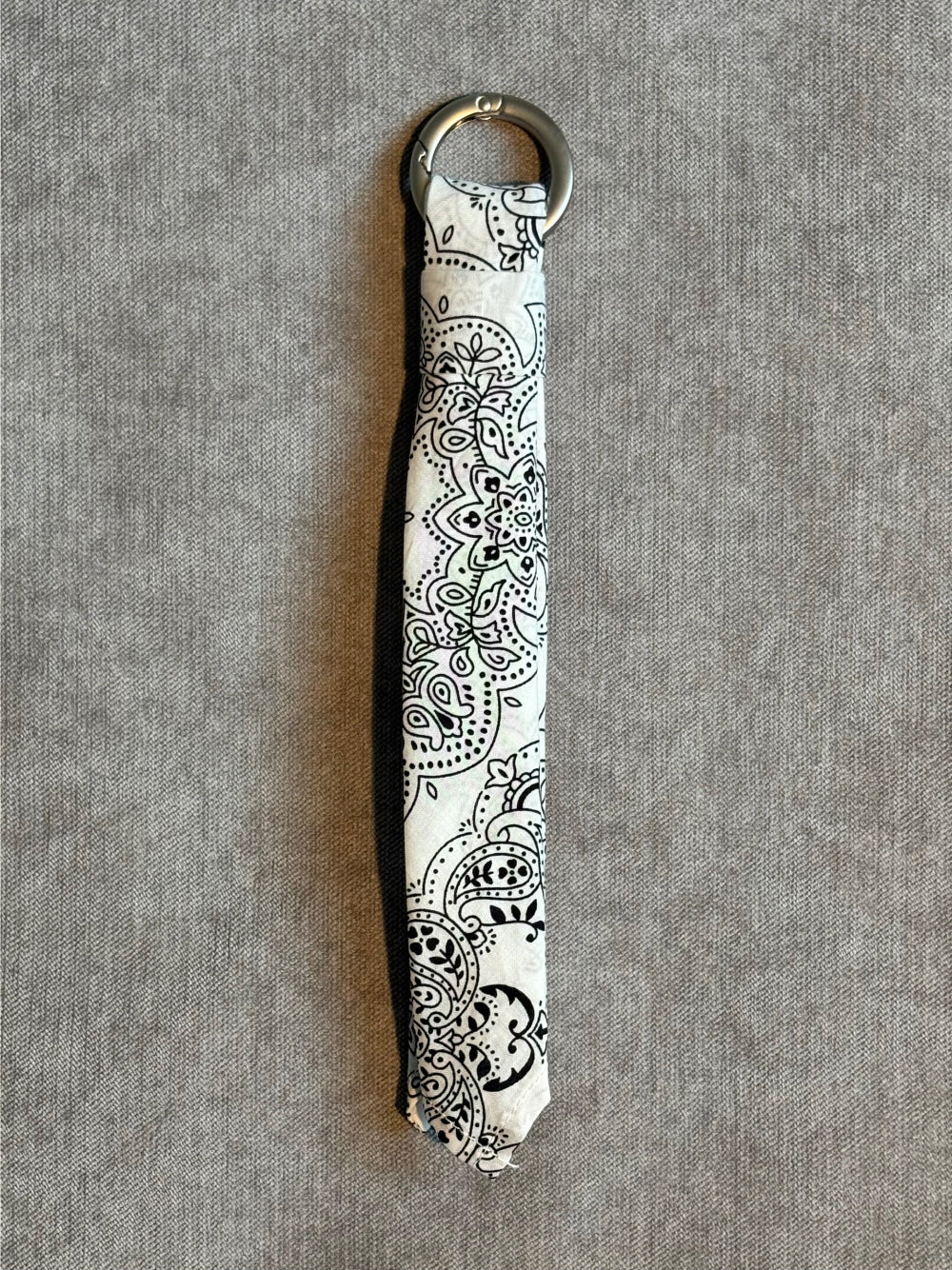 Paisley Strap D-Ring Keyring / 4色