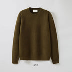 Air Wool 輕量 保暖 羊毛 圓領 針織毛衣 / 15色