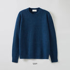 Air Wool 輕量 保暖 羊毛 圓領 針織毛衣 / 15色